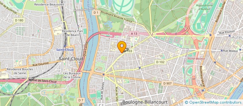 localisation de l'entreprise SUZIE LOVES CHILDREN à BOULOGNE-BILLANCOURT