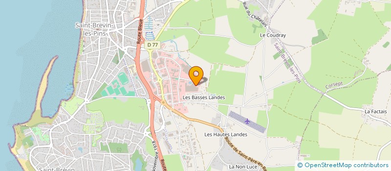 localisation de l'entreprise SUZINETTE à SAINT BREVIN LES PINS