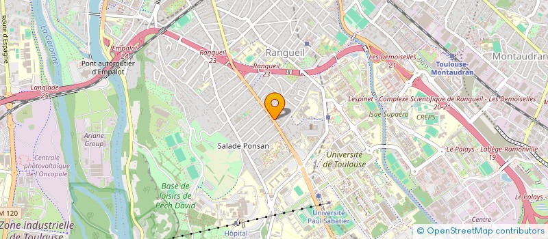 localisation de l'entreprise SUZON  TOULOUSE