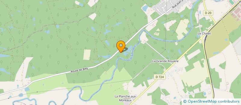 localisation de l'entreprise SUZOR  PRUNIERS-EN-SOLOGNE