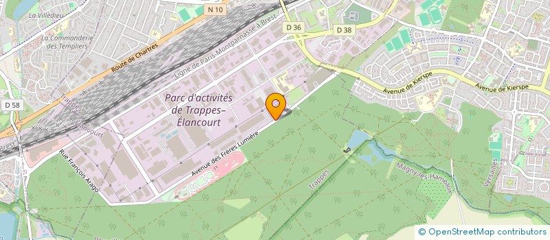 localisation de l'entreprise SUZUKI FRANCE à TRAPPES