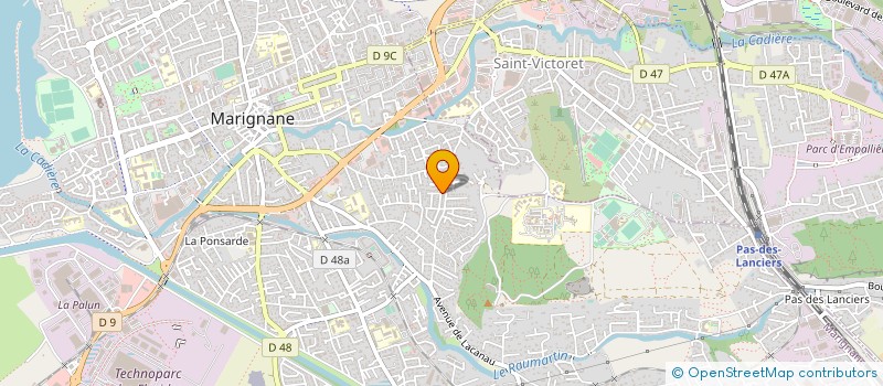 localisation de l'entreprise SUZY  MARIGNANE