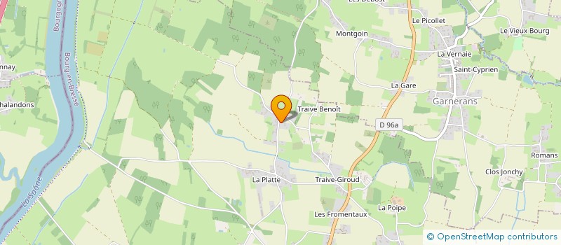 localisation de l'entreprise SUZY à SAINT-DIDIER-SUR-CHALARONNE