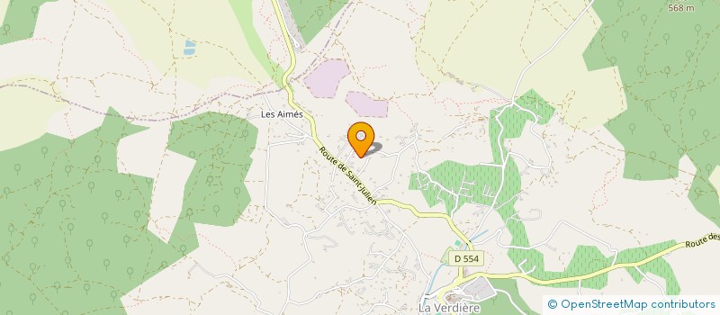 localisation de l'entreprise SUZYAMA à LA VERDIERE