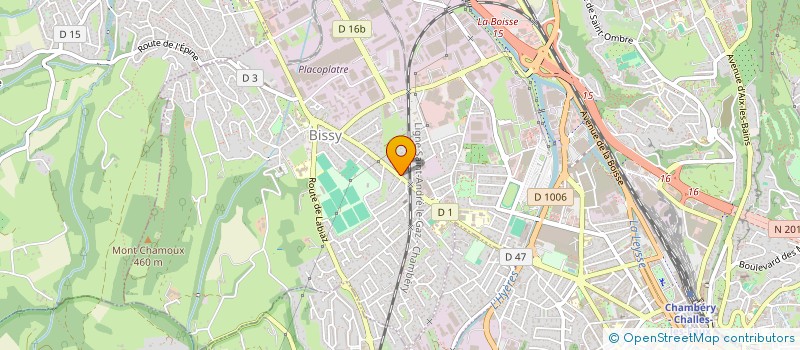 localisation de l'entreprise SV 3C ENERGIES à CHAMBERY