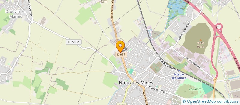 localisation de l'entreprise SV 400 AUTO  NUX-LES-MINES