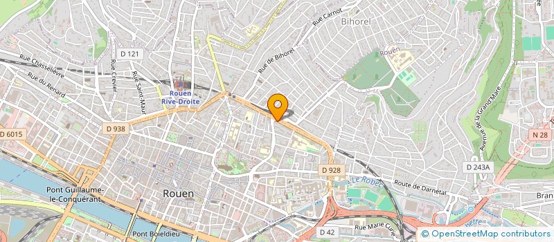 localisation de l'entreprise SV 90  ROUEN