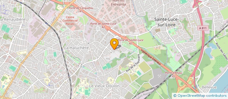 localisation de l'entreprise SV ADVISORY à NANTES