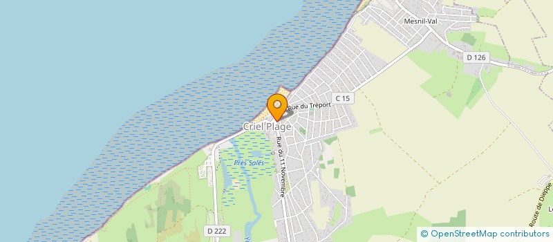 localisation de l'entreprise SV BONNET INVEST  CRIEL-SUR-MER