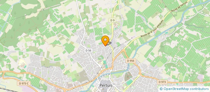 localisation de l'entreprise SV BOURCIER  PERTUIS