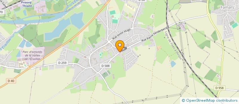 localisation de l'entreprise SV CARS  MAING