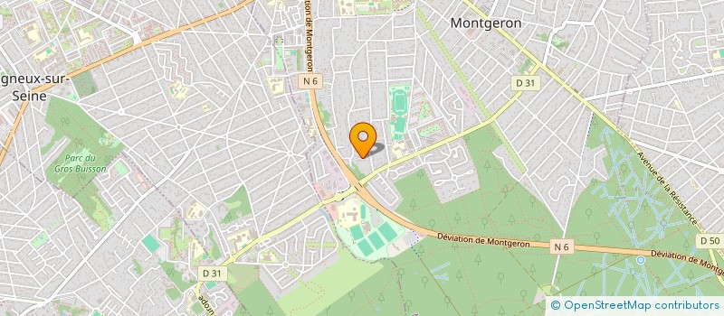 localisation de l'entreprise SV COM  AUDENGE