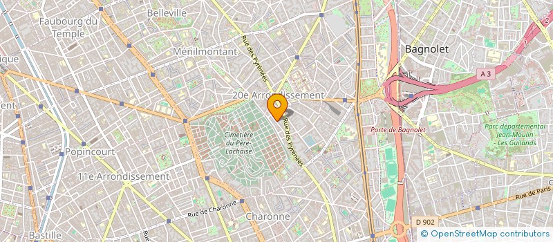 localisation de l'entreprise SV CONCIERGERIE  PARIS