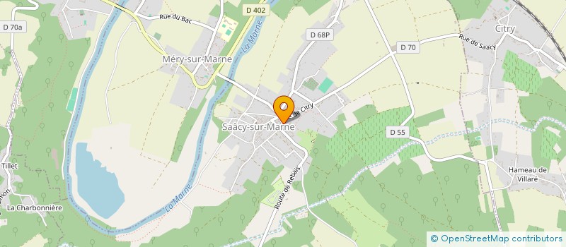 localisation de l'entreprise SV CONSEILS à SAACY-SUR-MARNE