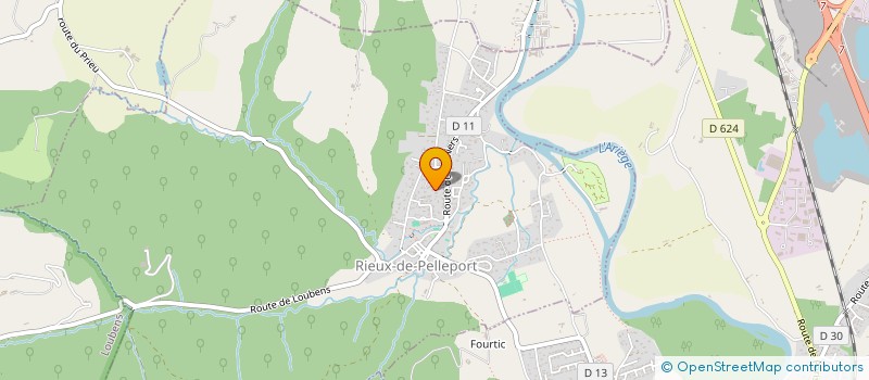 localisation de l'entreprise SV CONSTRUCTIONS à RIEUX-DE-PELLEPORT