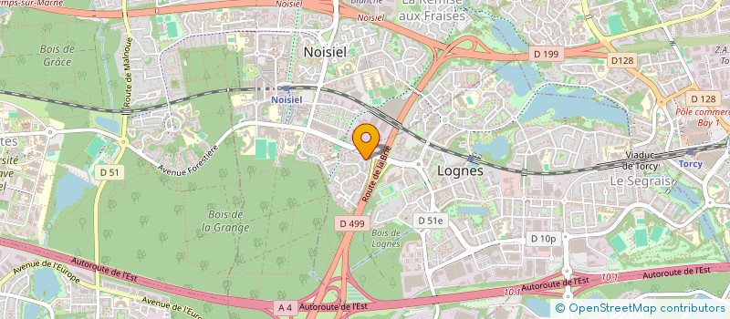 localisation de l'entreprise SV CONSULTING à LOGNES