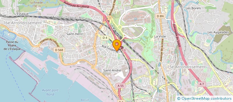 localisation de l'entreprise SV ENERGIE  MARSEILLE