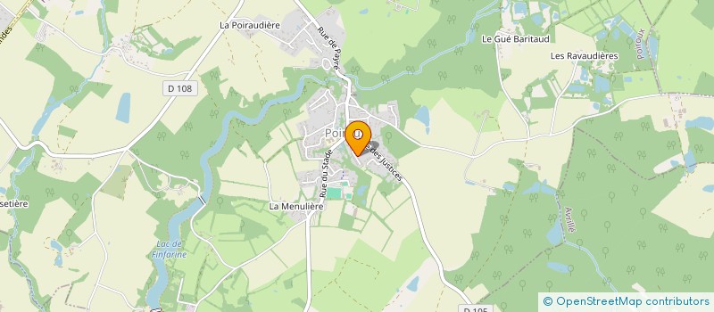 localisation de l'entreprise SV EVENTS  POIROUX