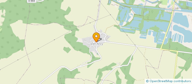 localisation de l'entreprise SV FACADE  VIEL-ARCY