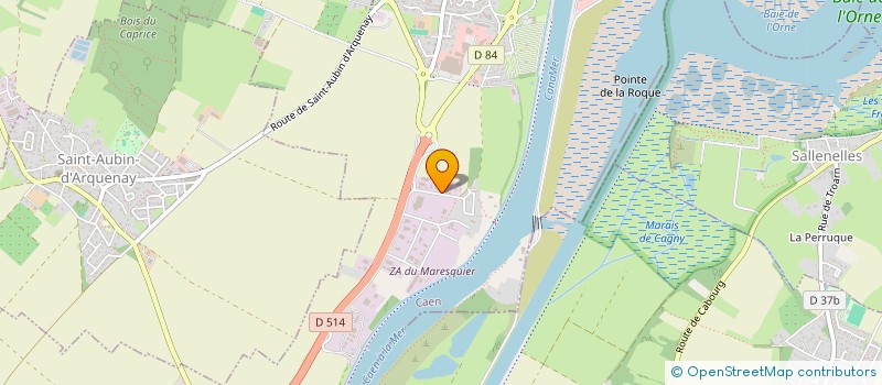 localisation de l'entreprise SV FITNESS à OUISTREHAM