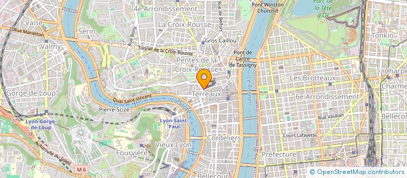 localisation de l'entreprise SV FOOD à LYON 1ER