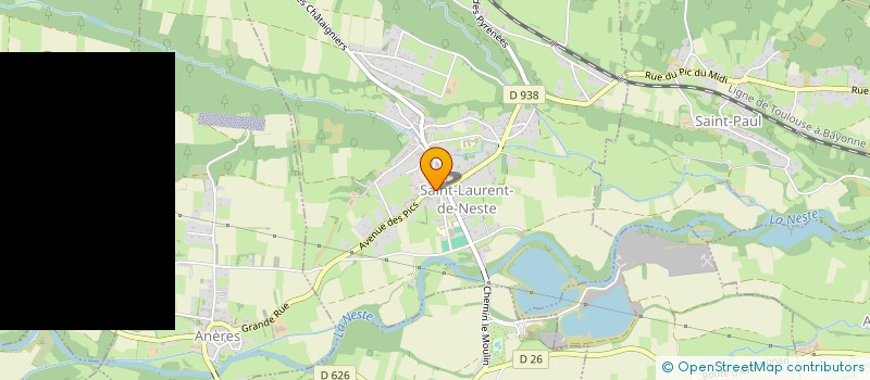 localisation de l'entreprise SV FORMATION  SAINT-LAURENT-DE-NESTE