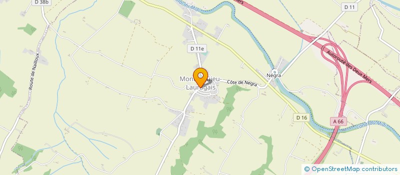 localisation de l'entreprise SV FROID  MONTESQUIEU-LAURAGAIS