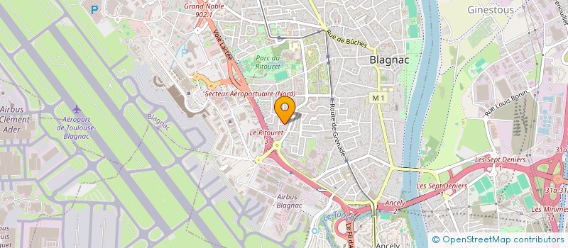 localisation de l'entreprise SV HOLD  BLAGNAC