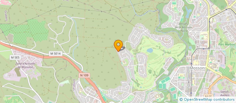 localisation de l'entreprise SV IMMO  JUVIGNAC