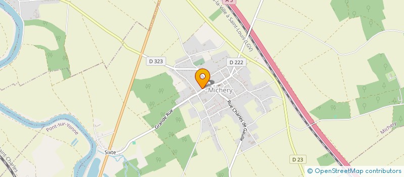 localisation de l'entreprise SV INFINITY CONSULTING  VILLETHIERRY