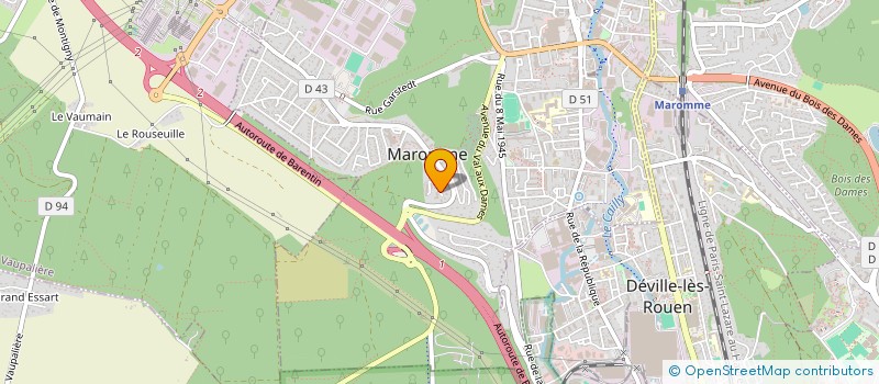 localisation de l'entreprise SV INVEST  MAROMME