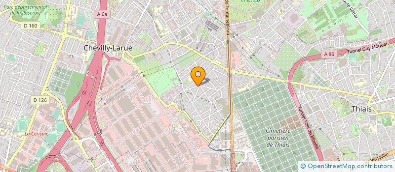 localisation de l'entreprise SV IT CONSULTING  CHEVILLY-LARUE