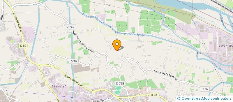 localisation de l'entreprise SV MUSIC SCHOOL  CHATEAURENARD