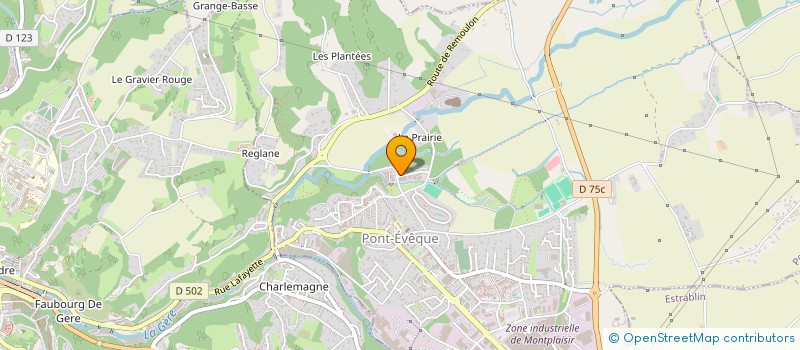 localisation de l'entreprise SV NEGOCE RECYCLAGE à PONT-EVEQUE