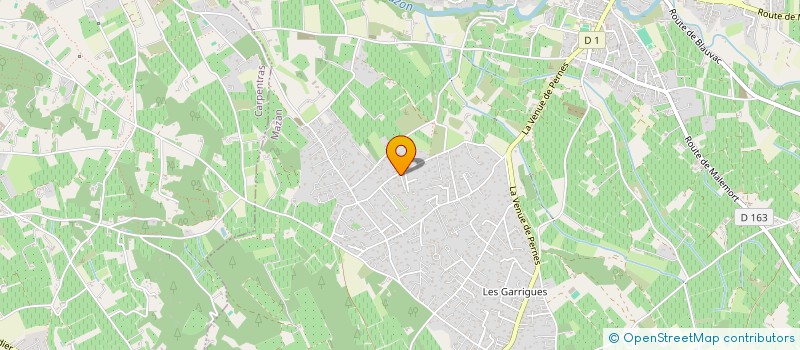 localisation de l'entreprise SV ORTHO  MAZAN