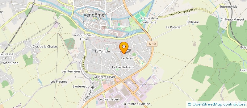 localisation de l'entreprise SV PROJECTS  VENDOME