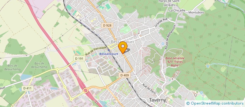 localisation de l'entreprise SV-PROTECH à BESSANCOURT