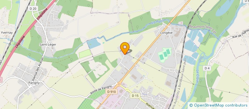 localisation de l'entreprise SV RENOV  DISSAY