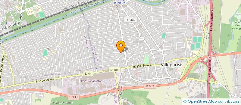 localisation de l'entreprise SV RENOVATION  VILLEPARISIS