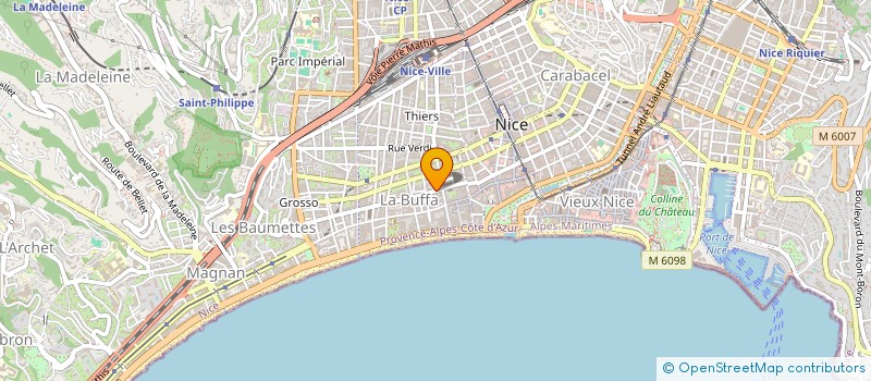 localisation de l'entreprise SV SCHUBERT  NICE