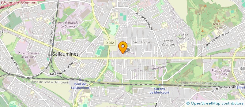 localisation de l'entreprise SV SIGNATURE  SALLAUMINES