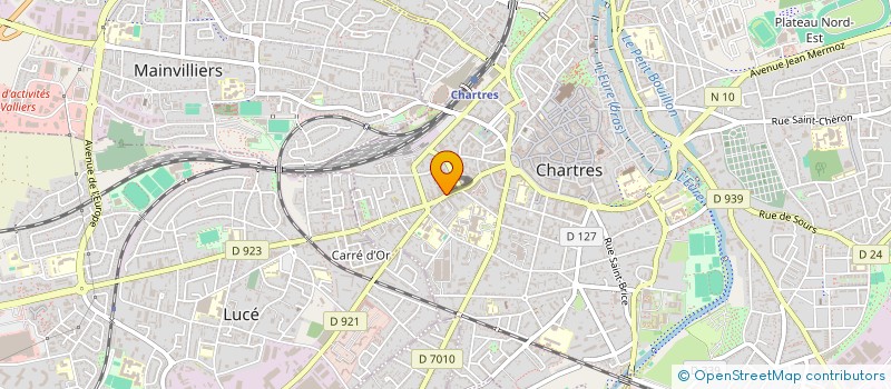 localisation de l'entreprise SV SOLAIRE à CHARTRES