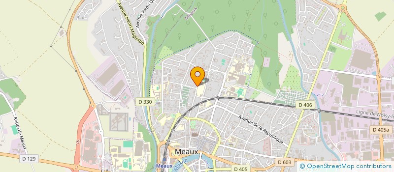 localisation de l'entreprise SV YOJE à MEAUX