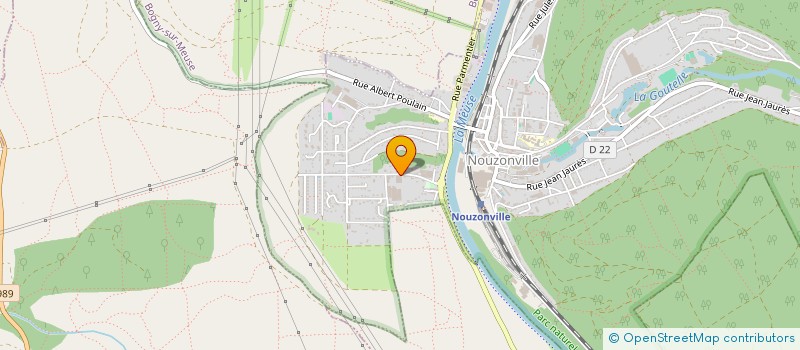 localisation de l'entreprise SV2C  NOUZONVILLE