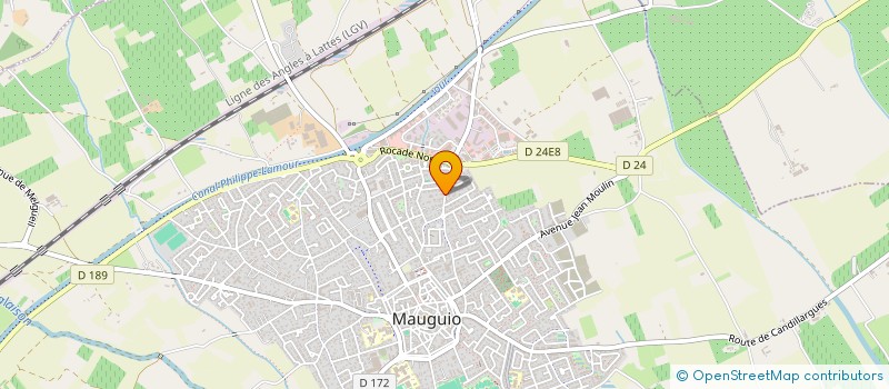 localisation de l'entreprise SV2J  MAUGUIO