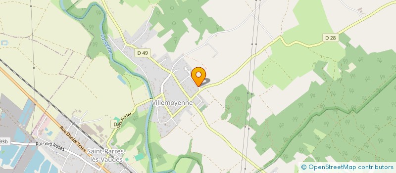 localisation de l'entreprise SV2M  VILLEMOYENNE