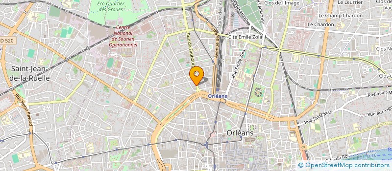 localisation de l'entreprise SV2MT à ORLEANS