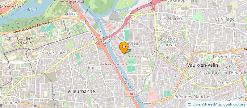 localisation de l'entreprise SV3L MULTISERVICE  VILLEURBANNE