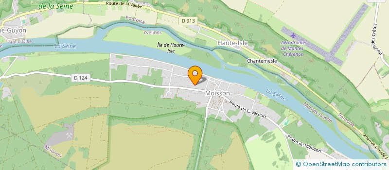 localisation de l'entreprise SV3P HABITAT  MOISSON