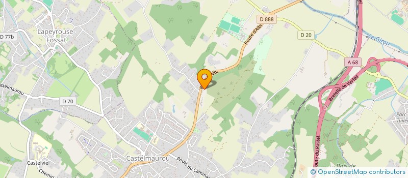 localisation de l'entreprise SV9 à ROUFFIAC-TOLOSAN